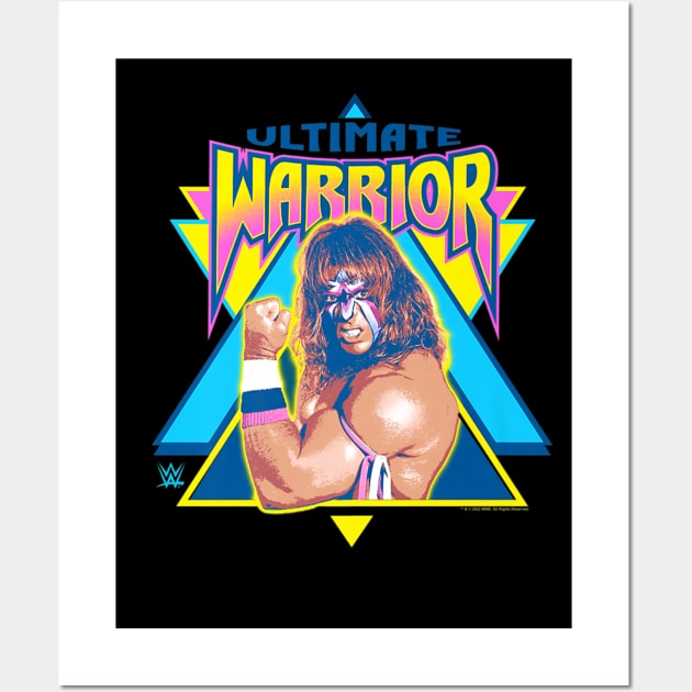 Ultimate Warrior Retro Triangle Wall Art by Holman